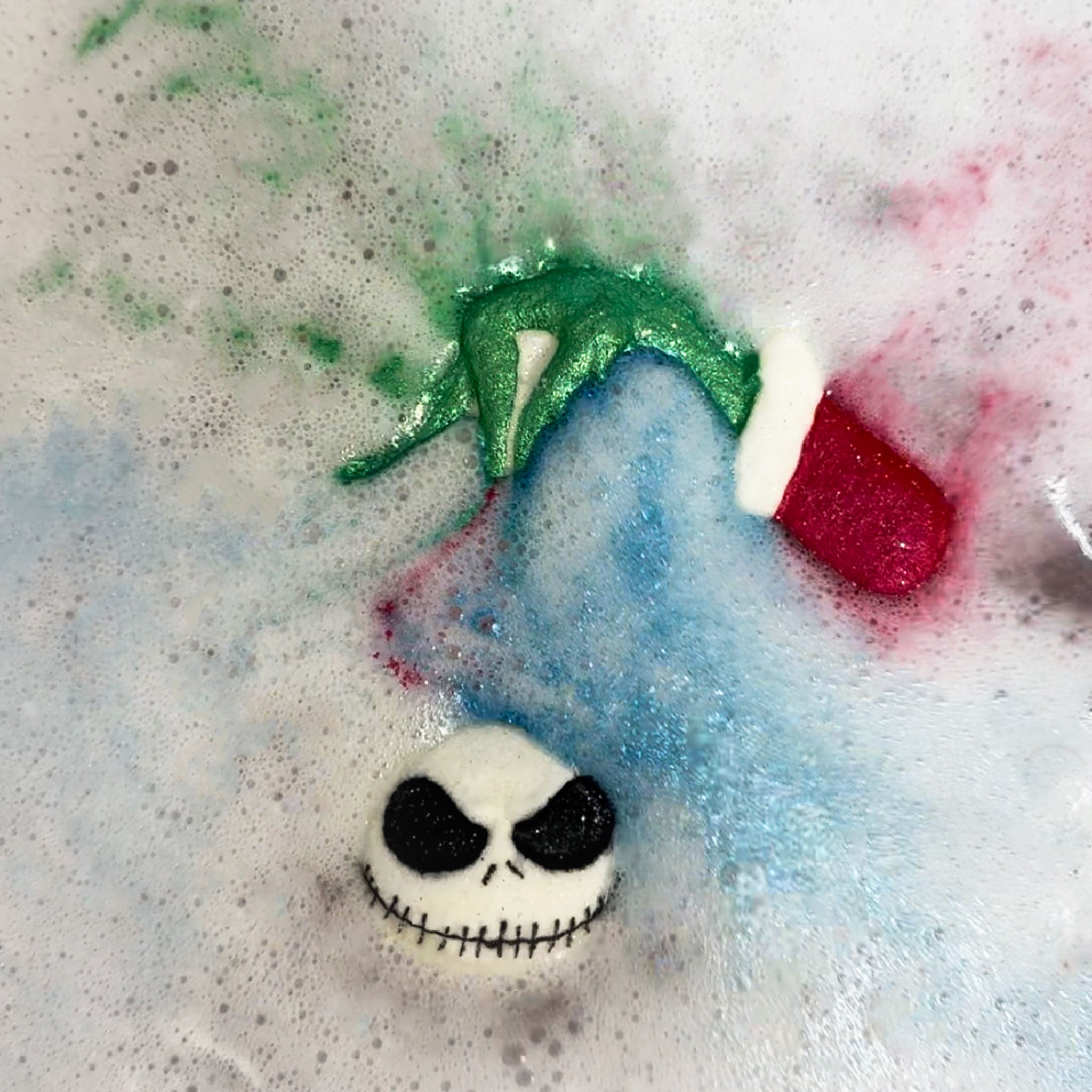 Christmas - Grumpus with Skelly Ornament