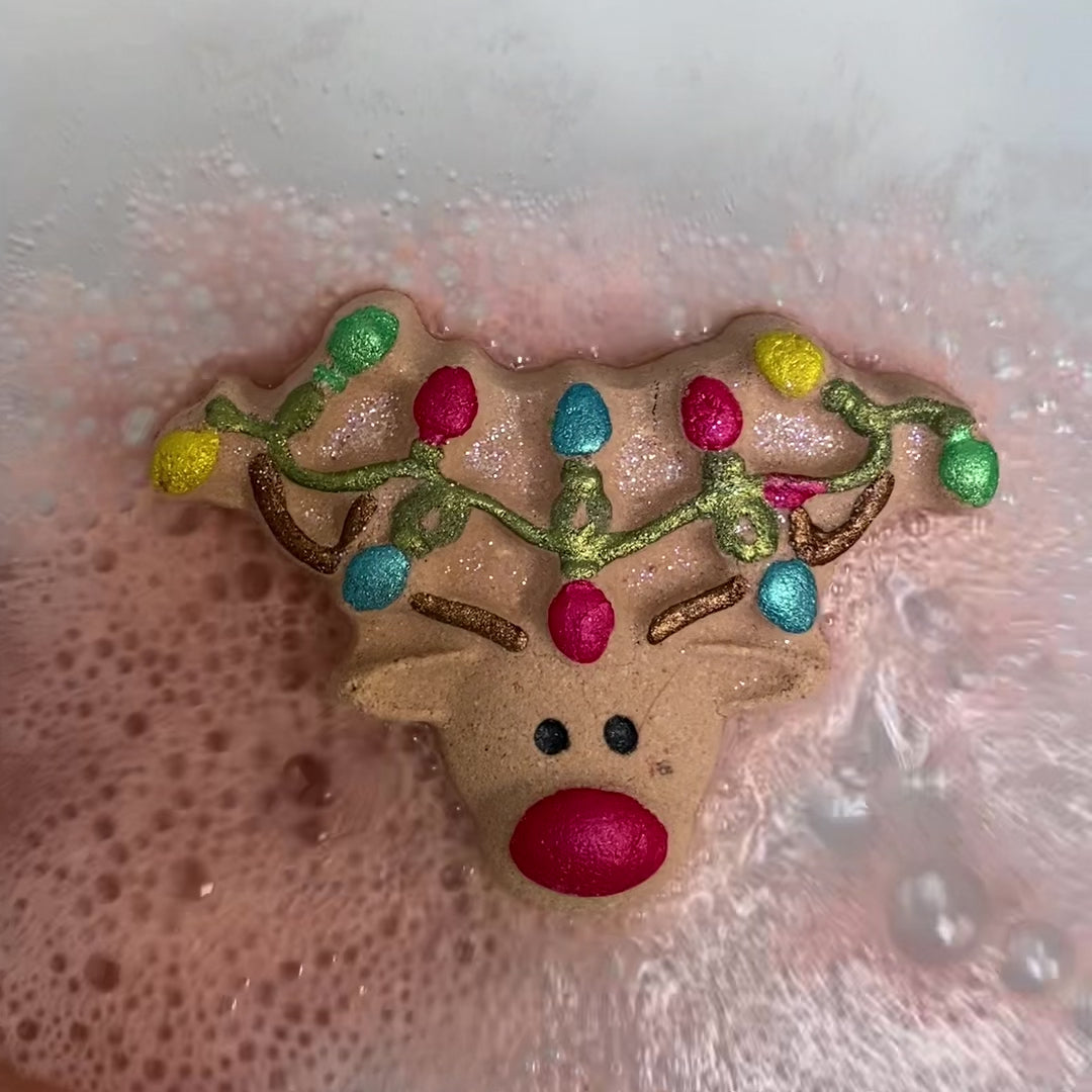 Christmas - Reindeer with lights