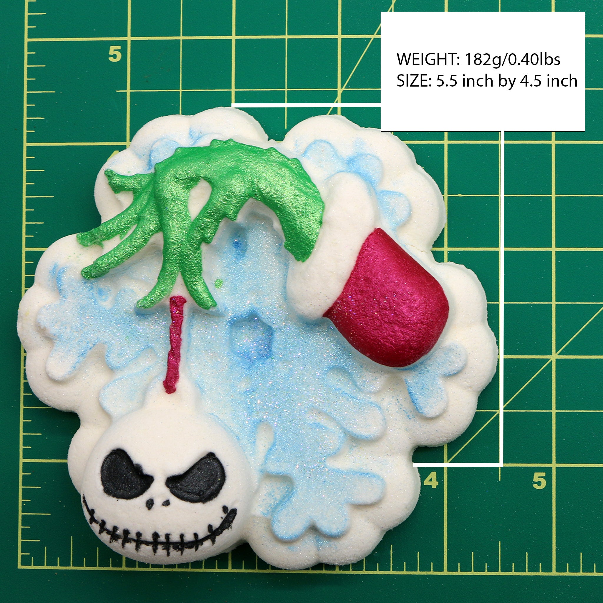 Christmas - Grumpus with Skelly Ornament
