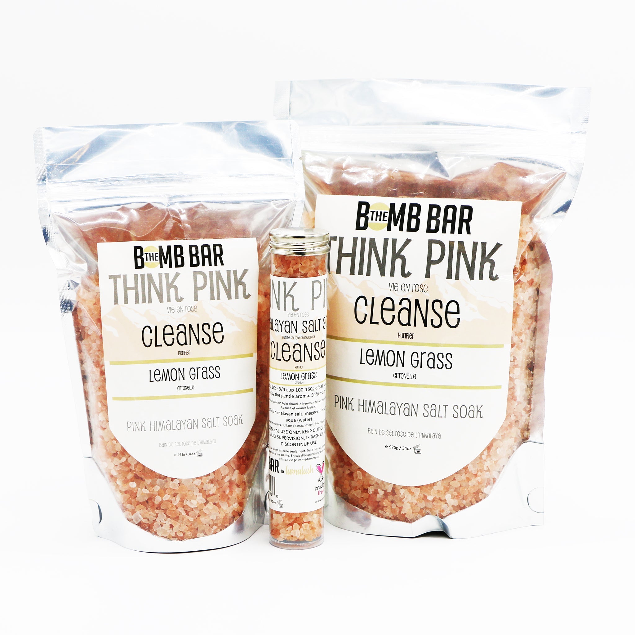 Bath Soak - Think Pink - Himalayan Pink Salt Detox