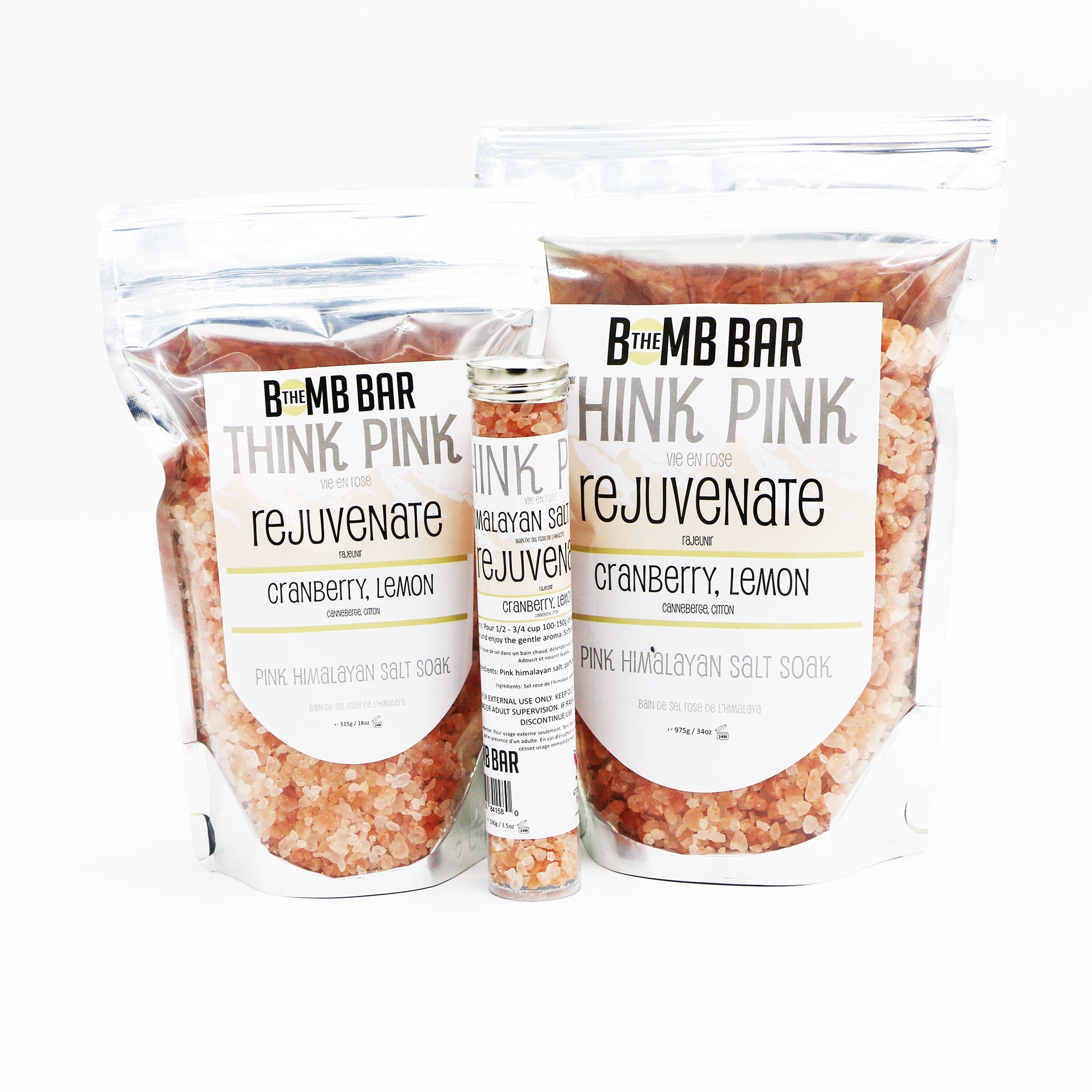 Bath Soak - Think Pink - Himalayan Pink Salt Detox