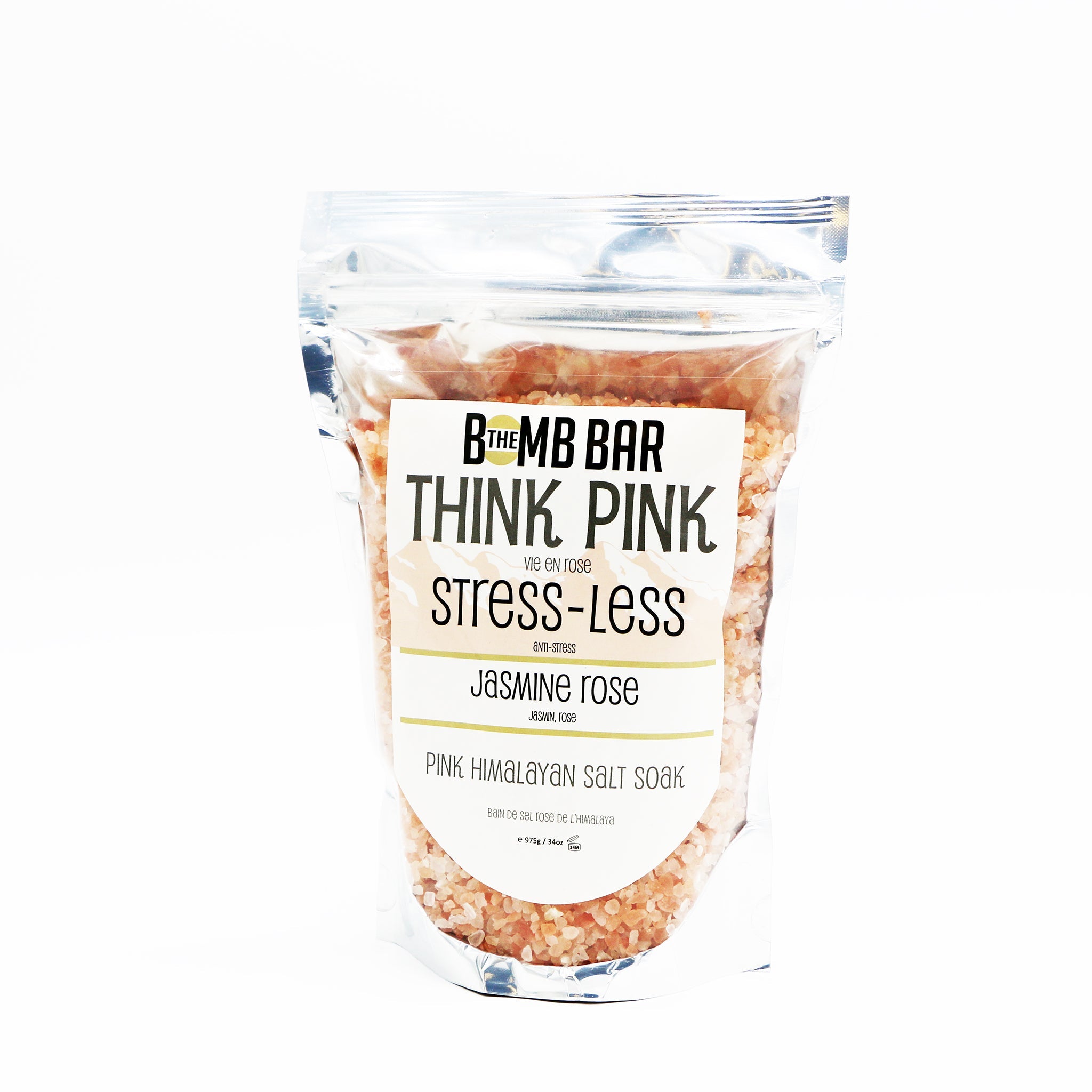 Bath Soak - Think Pink - Himalayan Pink Salt Detox