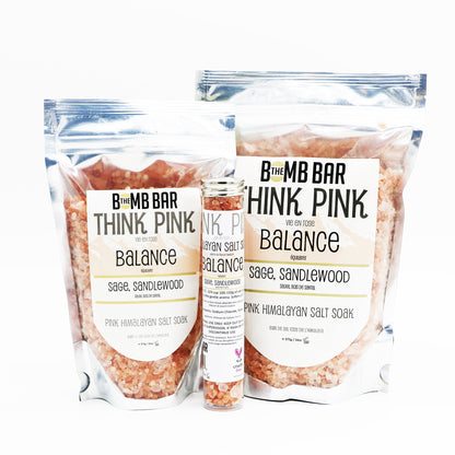 Bath Soak - Think Pink - Himalayan Pink Salt Detox