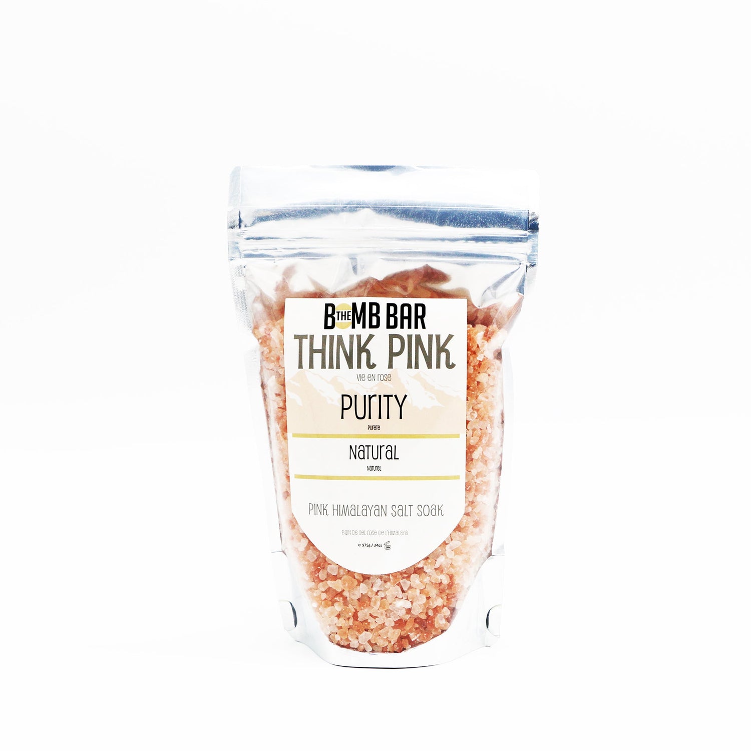 Bath Soak - Think Pink - Himalayan Pink Salt Detox