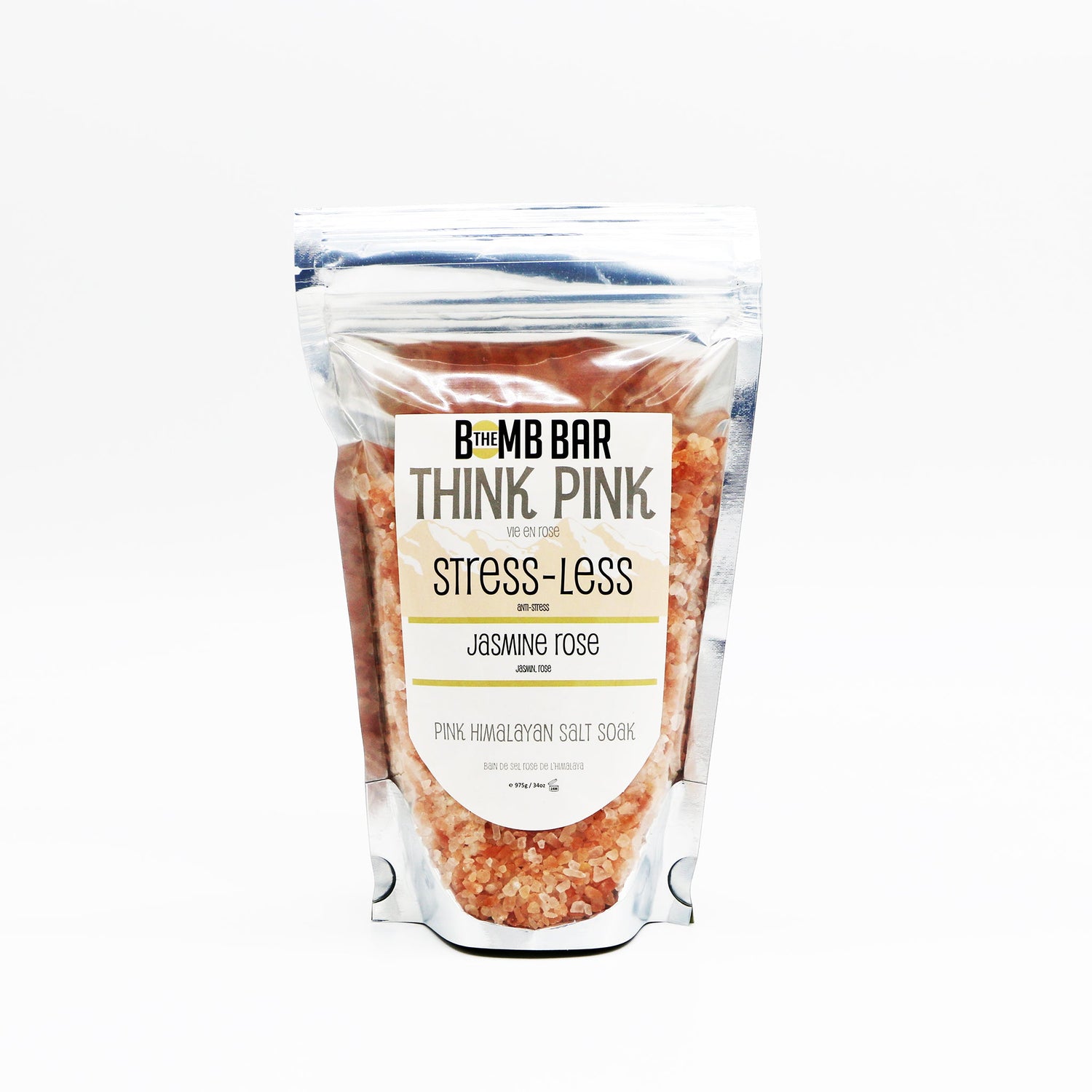 Bath Soak - Think Pink - Himalayan Pink Salt Detox